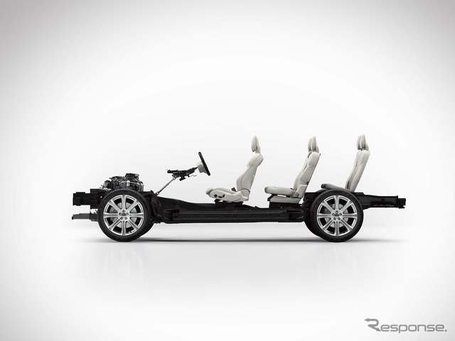 次期ボルボXC90の車台、SPA