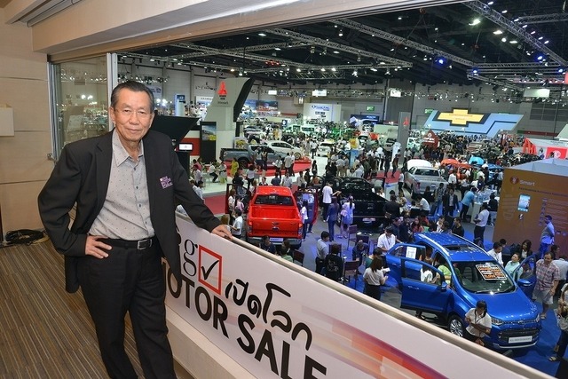 タイの自動車・バイク展示販売会　受注１・６万台