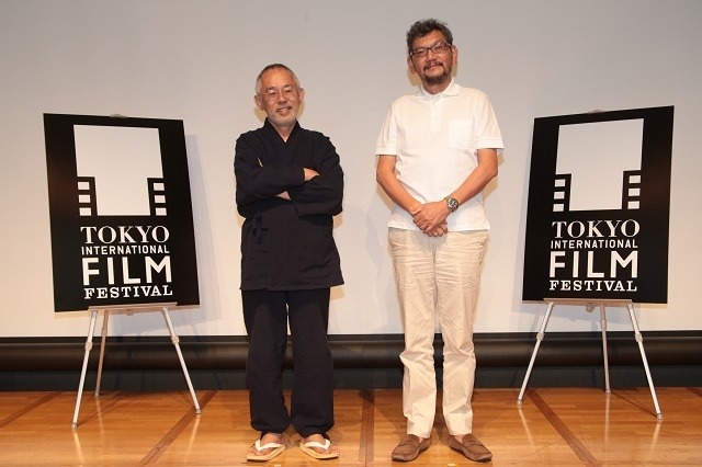 左）鈴木敏夫氏　右）庵野秀明監督