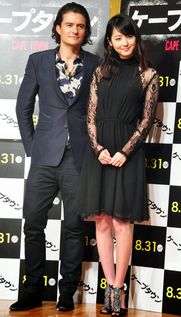 オーランド・ブルーム&佐々木希/『ケープタウン』記者会見