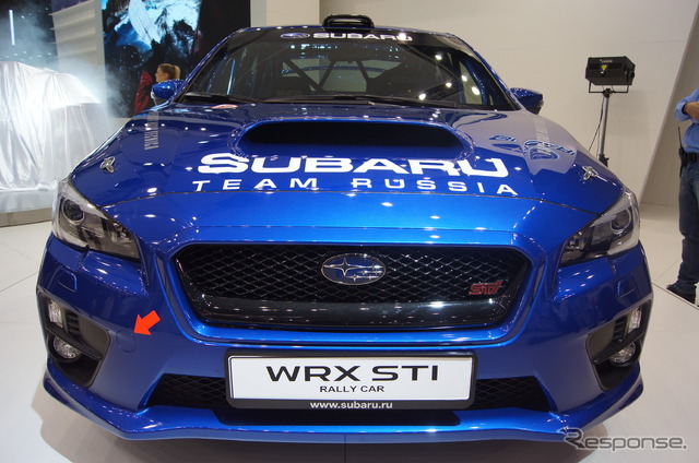 スバル WRX STI 新型 ラリー仕様(モスクワモーターショー14)