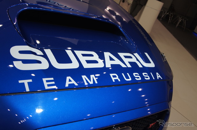 スバル WRX STI 新型 ラリー仕様(モスクワモーターショー14)