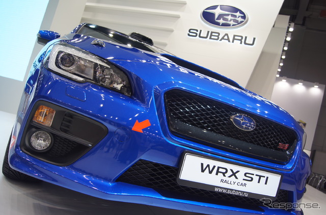 スバル　WRX STI 新型 ラリー仕様（モスクワモーターショー14）