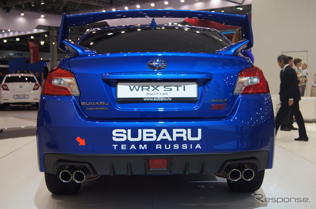 スバル WRX STI 新型 ラリー仕様(モスクワモーターショー14)