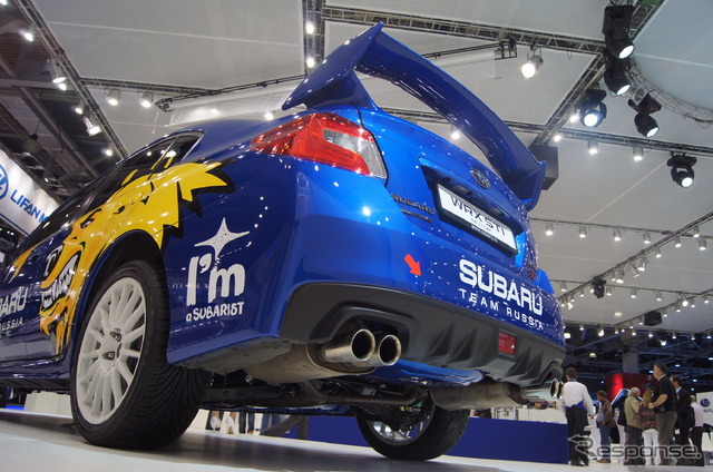 スバル WRX STI 新型 ラリー仕様(モスクワモーターショー14)