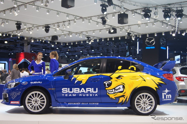 スバル WRX STI 新型 ラリー仕様(モスクワモーターショー14)