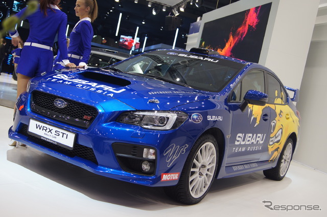 スバル WRX STI 新型 ラリー仕様(モスクワモーターショー14)
