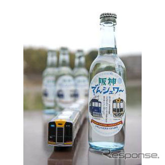 阪神電気鉄道オリジナルサイダー「阪神でんシュワ～」