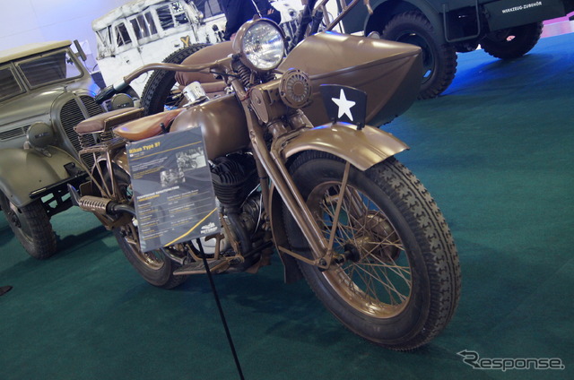 陸王 九七式側車付自動二輪車(モスクワモーターショー14)