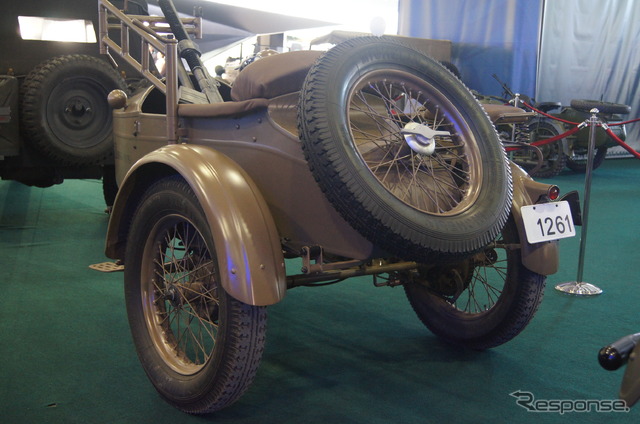 陸王 九七式側車付自動二輪車(モスクワモーターショー14)