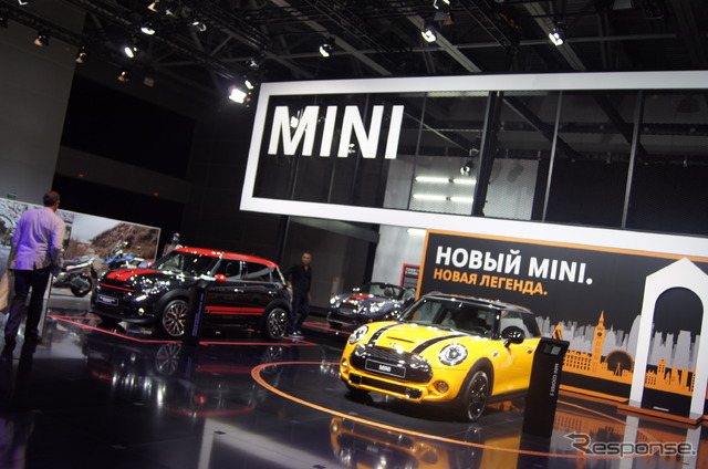 BMW・MINIブース(モスクワモーターショー14)