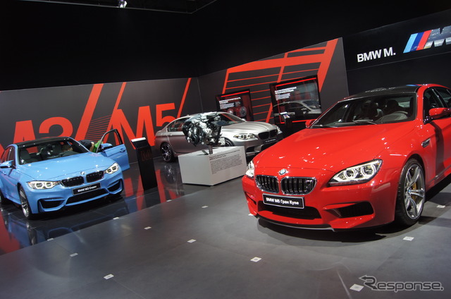 BMW・MINIブース(モスクワモーターショー14)