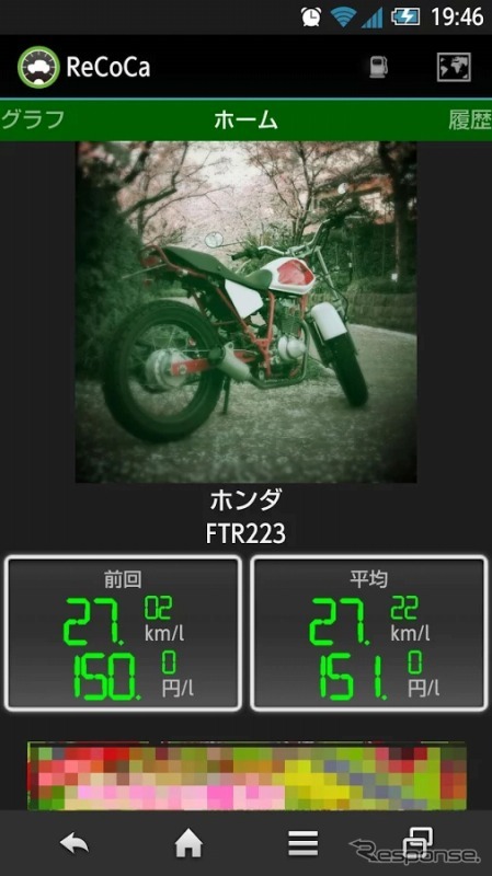 燃費管理アプリ ReCoCa
