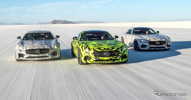 メルセデス-AMG GTの開発プロトタイプ車