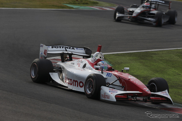 2013年SF開幕戦で優勝した伊沢。当時はDOCOMO TEAM DANDELION RACINGで走っていた。写真:Honda