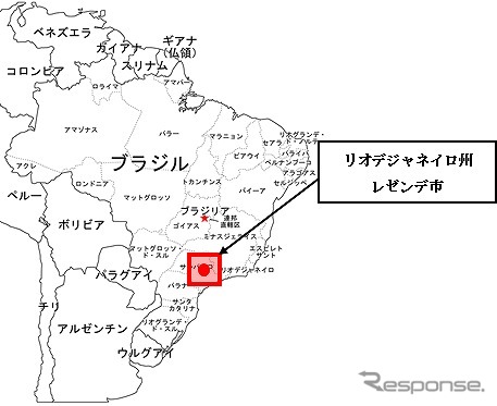 三井物産、ブラジルの鋼材加工合弁会社の所在地