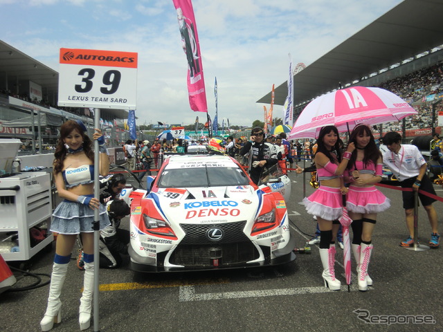 #39 RC Fは、ほぼ手中にしていた決勝3位を取り逃がす結果に。