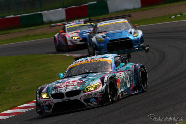 #4 BMWは決勝5位。撮影：益田和久