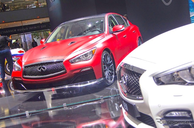 インフィニティ・Q50 オールージュ(モスクワモーターショー14)