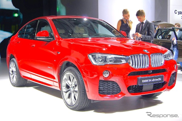 BMW・X4（モスクワモーターショー14 ）