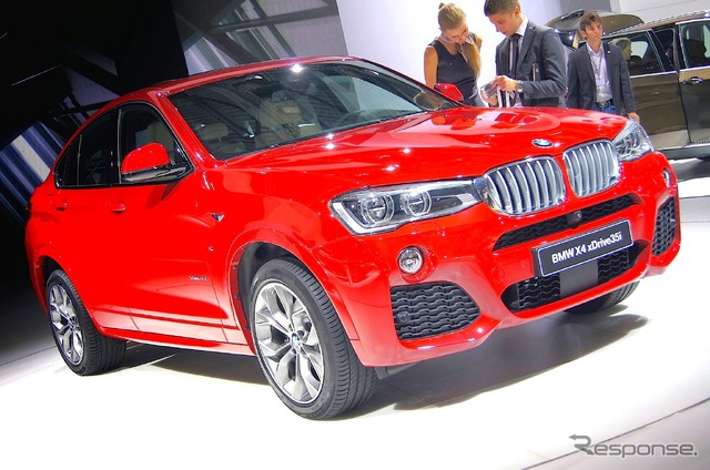 BMW・X4（モスクワモーターショー14 ）