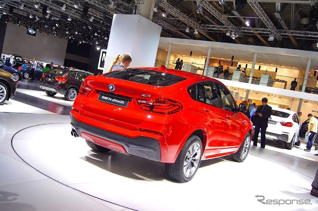 BMW・X4（モスクワモーターショー14 ）