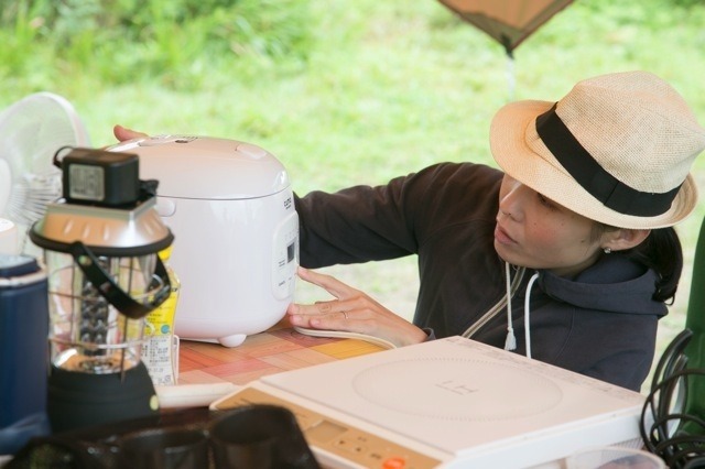 炊飯器を接続