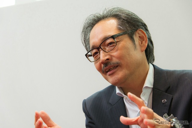 マツダの常務執行役員 藤原清志氏
