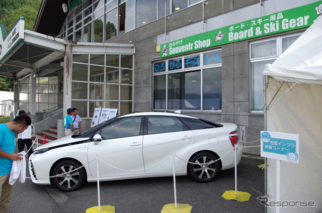 トヨタ FCV(白馬EV・PHVワンダーランド14)