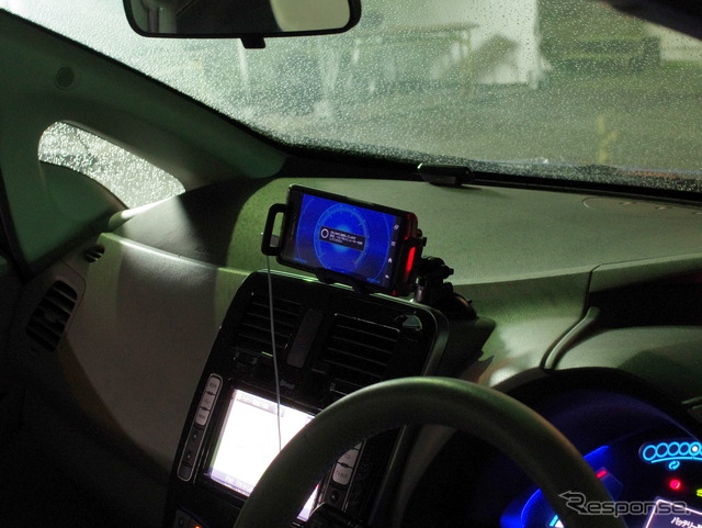 e電費を装着して来場した参加車