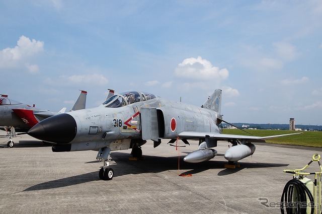 岐阜基地のF-4EJファントムは近代化改修を受けていない原型機。今では世界的にも貴重な存在。