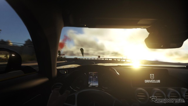 「プレイステーション4」用のレースゲーム、『DRIVE CLUB』に収録されるメルセデス-AMG GT