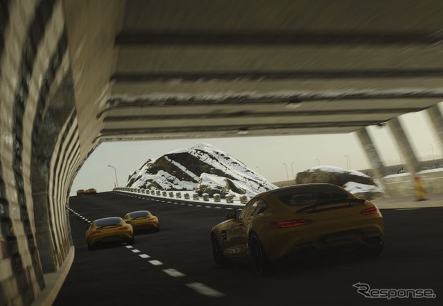 「プレイステーション4」用のレースゲーム、『DRIVE CLUB』に収録されるメルセデス-AMG GT