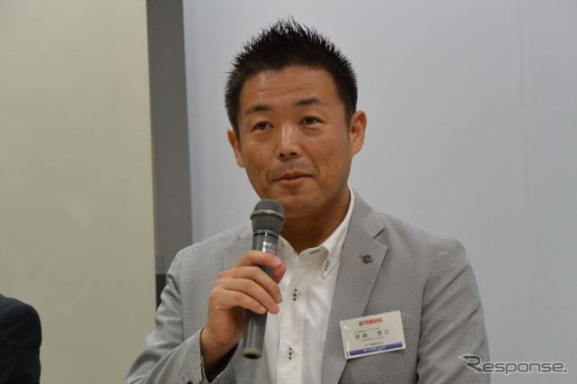 ヤマハ発動機 SPV事業部マーケティング部 鹿島泰広 商品企画担当主査