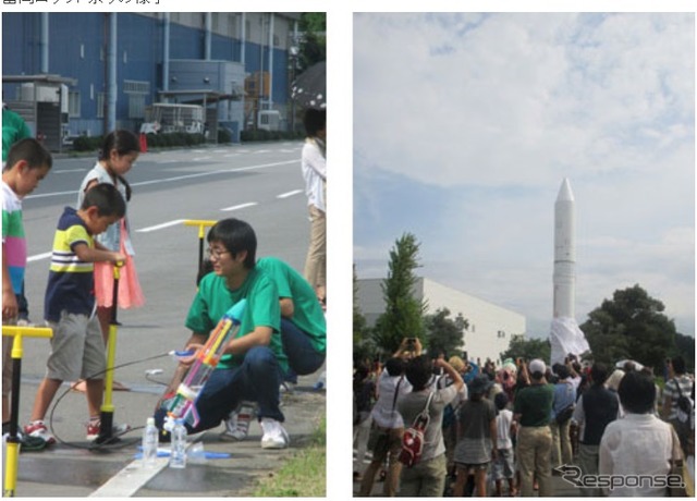 IHIエアロスペース、「富岡ロケット祭り」を開催