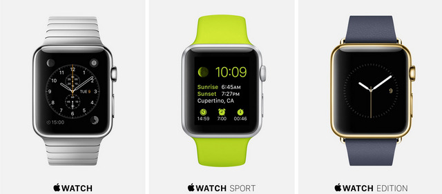【フォトレポート】ついに発表!米アップルのウェアラブル端末「Apple Watch」