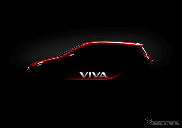 新型ボクスホールVIVA の予告イメージ