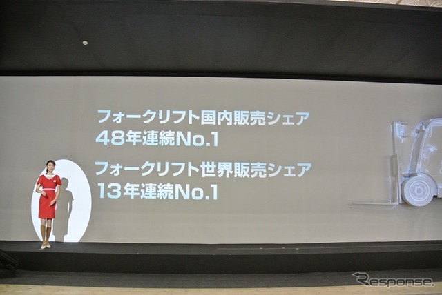 【国際物流総合展2014】フォークリフトもテレマティクスで管理…豊田自動織機