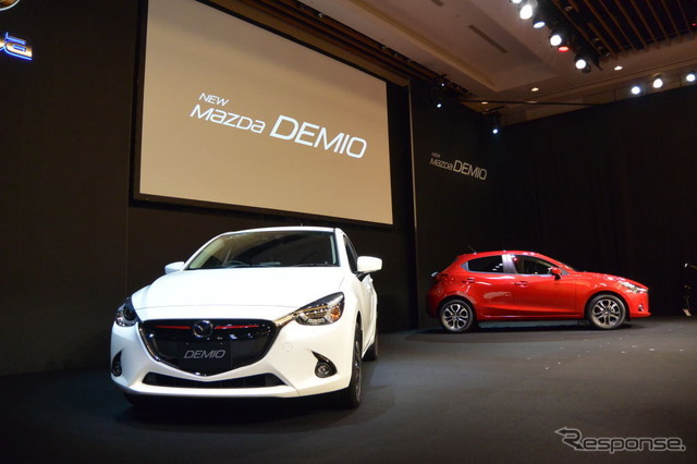 マツダ 新型デミオ 発表会