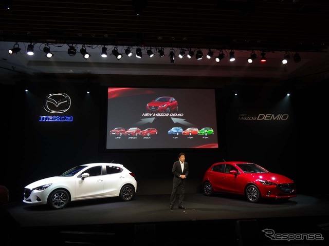 9がt11日の新型デミオお披露目会