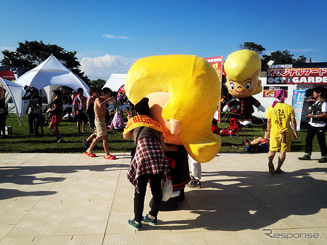 2014年9月13～15日、千葉・袖ケ浦海浜公園で行なわれた「氣志團万博2014 ～房総大パニック！超激突!!」のようす