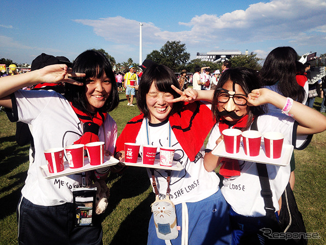 2014年9月13~15日、千葉・袖ケ浦海浜公園で行なわれた「氣志團万博2014 ~房総大パニック!超激突!!」のようす