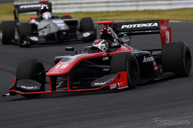 オリベイラは決勝3位(後方は4位の塚越広大)。