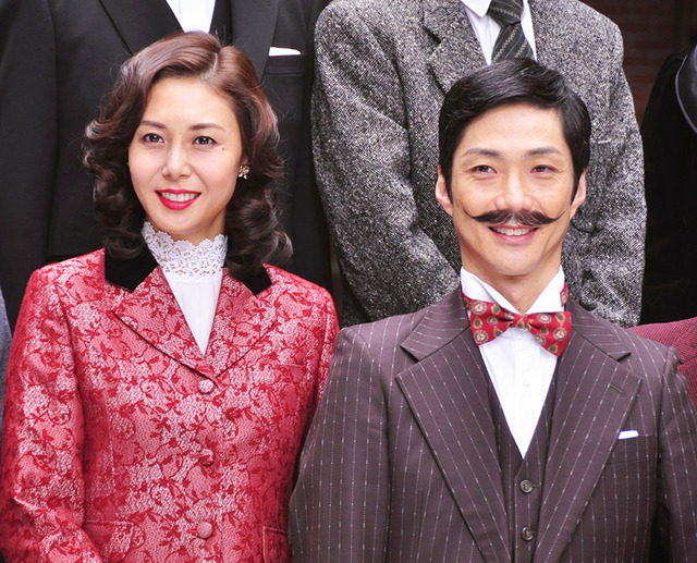 野村萬斎&松嶋菜々子/ドラマ「オリエント急行殺人事件」記者会見
