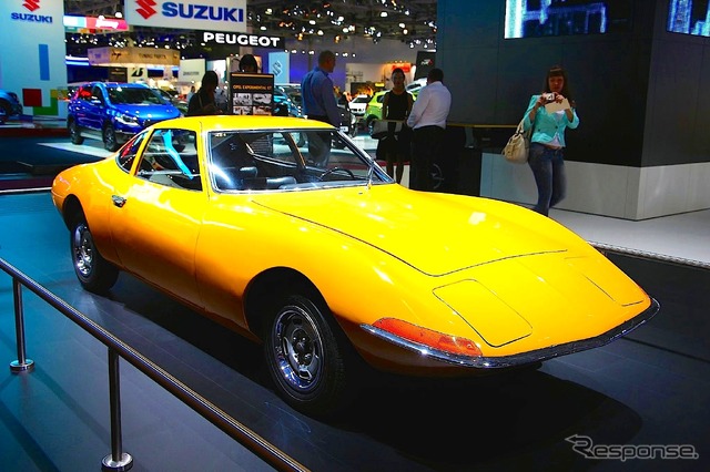 オペル・エクスペリメンタル GT(モスクワモーターショー14)