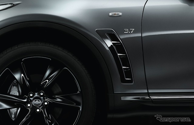 インフィニティQX70 Sデザインの予告イメージ