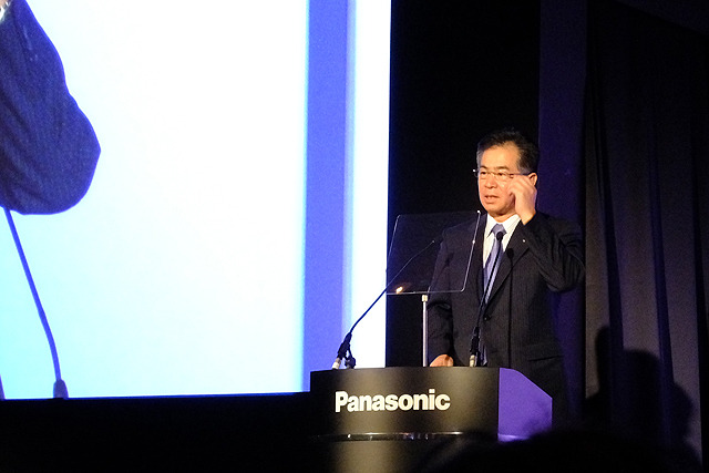 パナソニック代表取締役専務・高見和徳氏 《photo:大野雅人(GazinAirlines)》