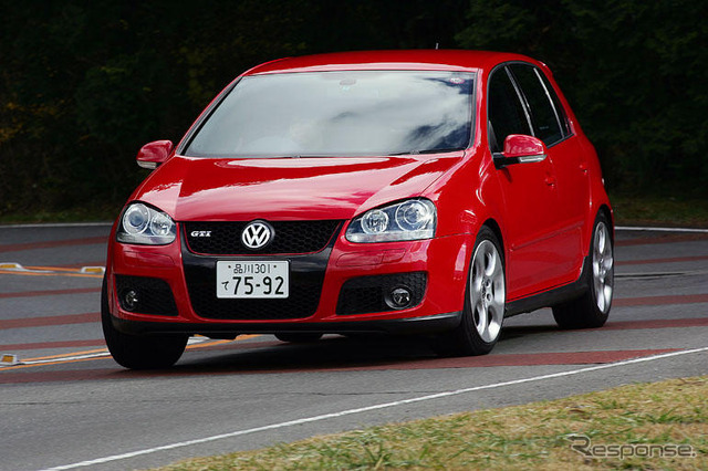 【VWゴルフGTI 06モデル登場】待望のパドルシフトを装備!
