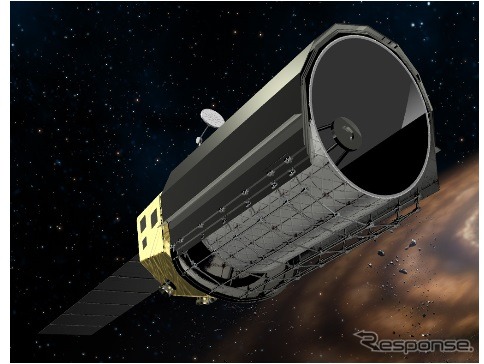 次世代赤外線天文衛星(出典:JAXA)
