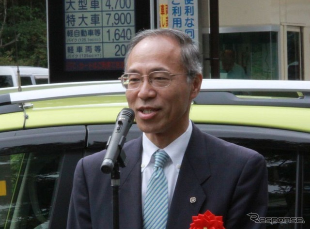 山梨県道路公社 理事長 堀内浩将氏